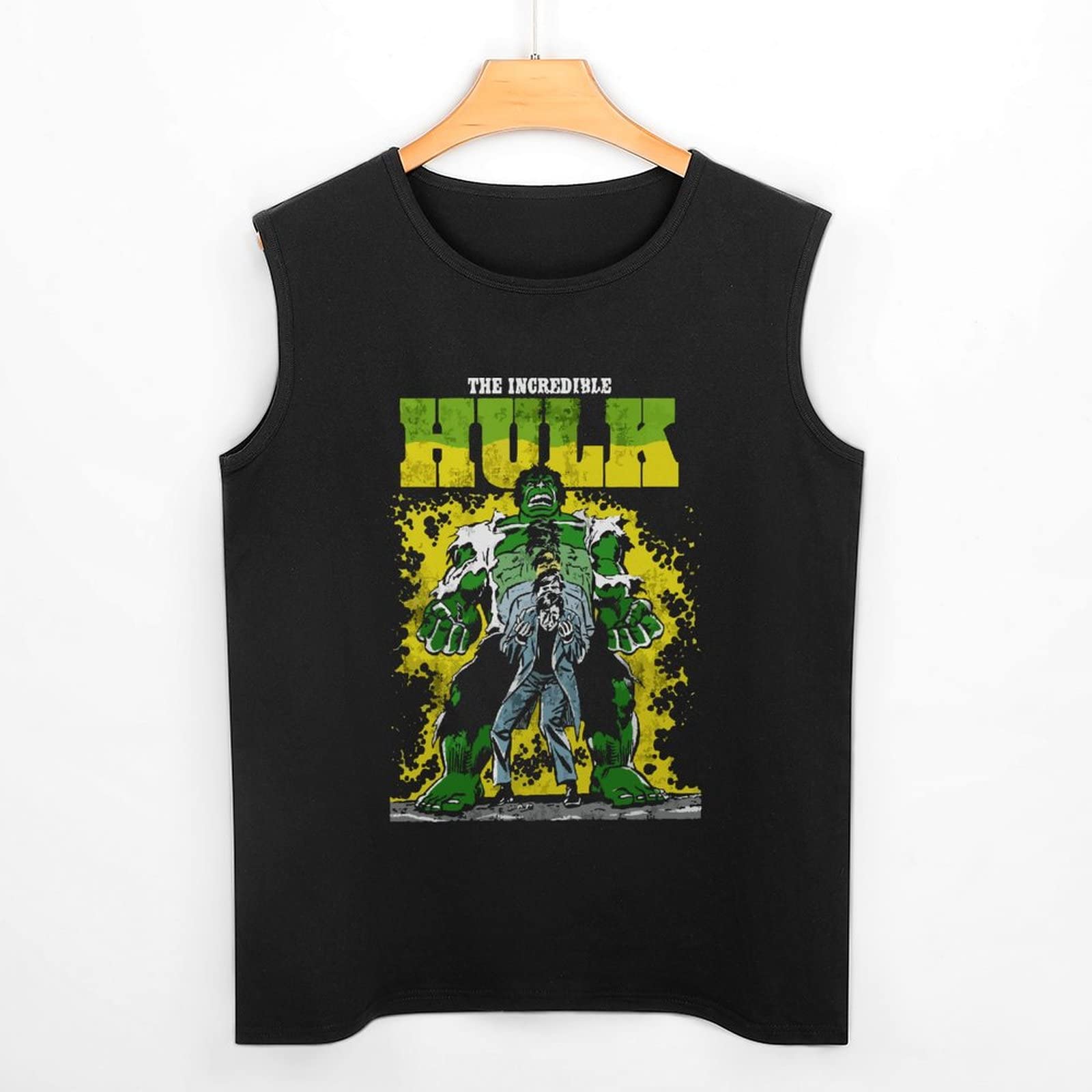 Amazon.co.jp: タンクトップ 超人ハルク メンズ 丸首 Tシャツ  