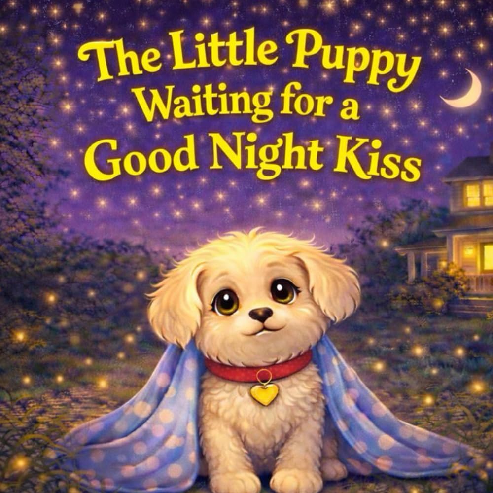 The Little Puppy Waiting for a Good Night Kiss: A Sweet Bedtime Story for Toddlers Who Need a Good Night Kiss (Sleepy Little Animals)
