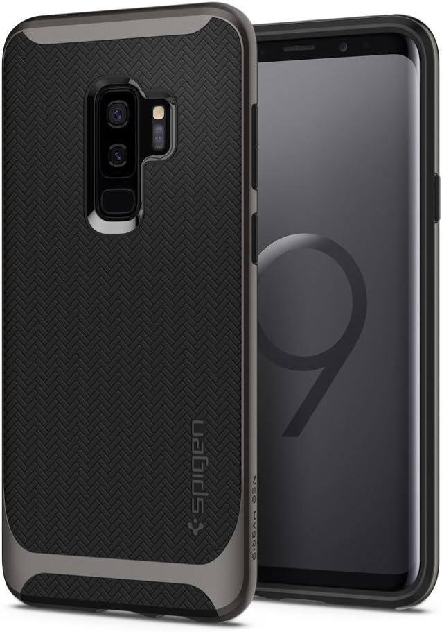 Spigen Neo Hybrid Designed for Samsung Galaxy S9 Plus Case (2018) - Gunmetal