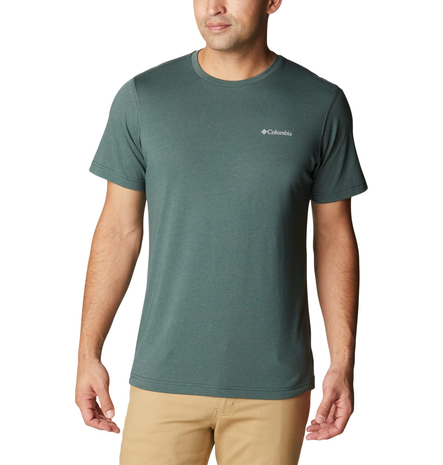 Columbia Herren Thistletown Hills Short Sleeve Wanderhemd, Fichtenheather, Large