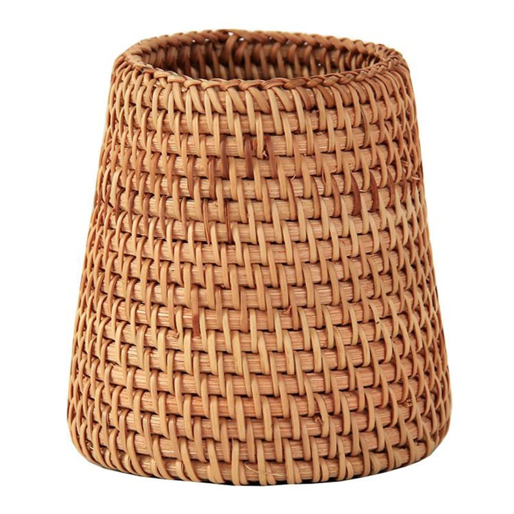 Rotin panier de rangement boîte de table pour stylo et vaisselle