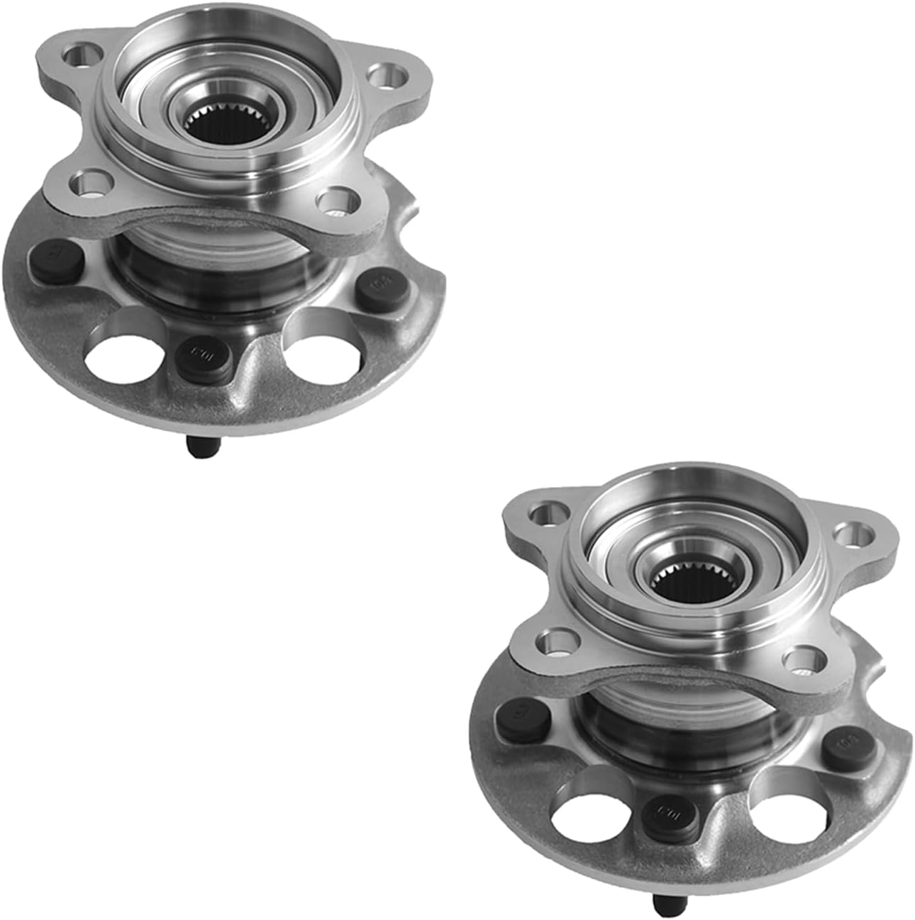 PM Auto Pair of 2 Rear Wheel Hub Bearing Assembly Replacement For 2009-2016 Toyota Venza AWD