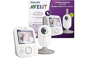 Philips Avent Digital 3.5" Display Video Baby Monitor with Camera and Audio