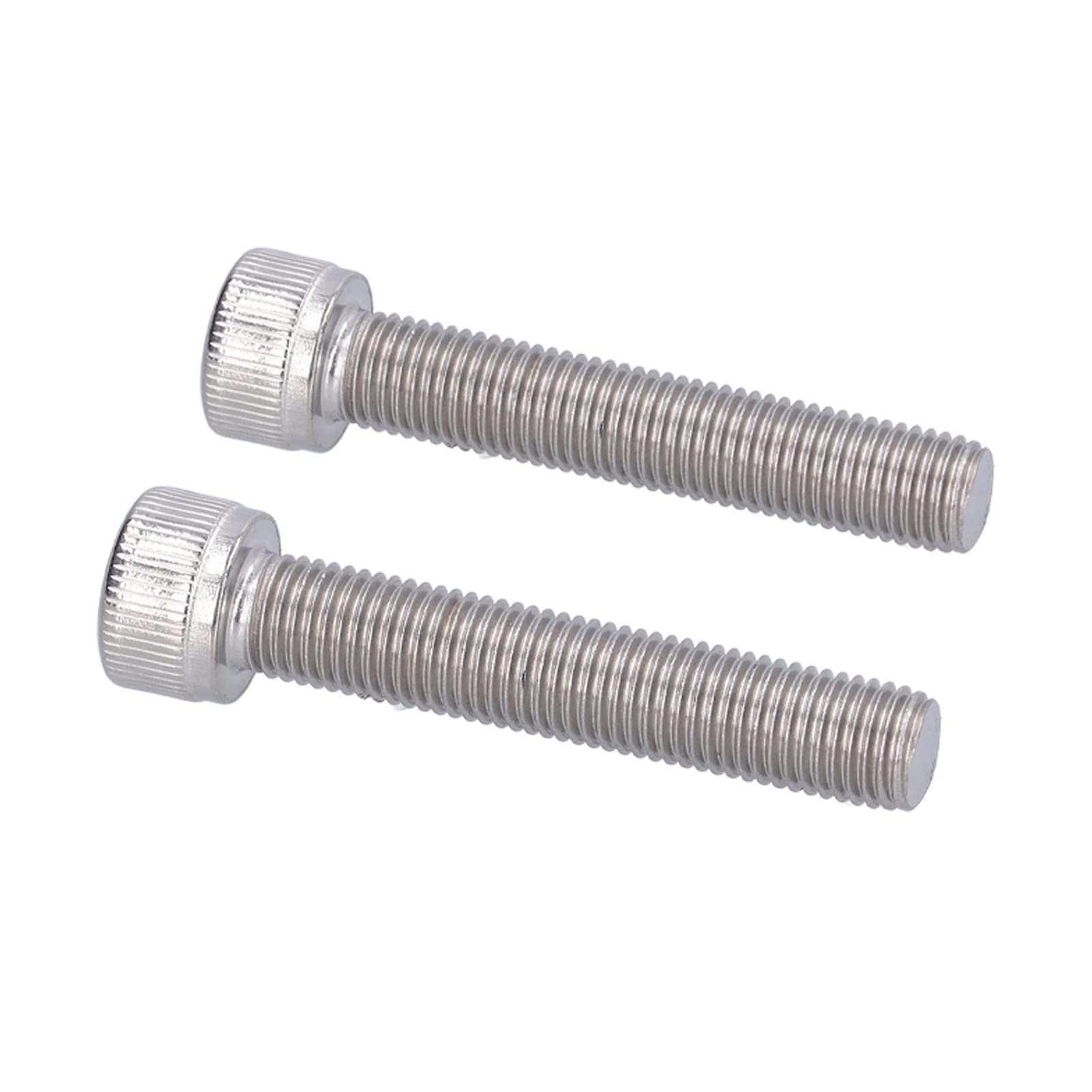 M10X1 25 Schraube M10 1,25 4 Pezzi Bullone Esagonale con Esagono Incassato Vite in Acciaio Inossidabile A2 1,25 Mm Fissaggio a Passo Fine Hardware (M10*55)