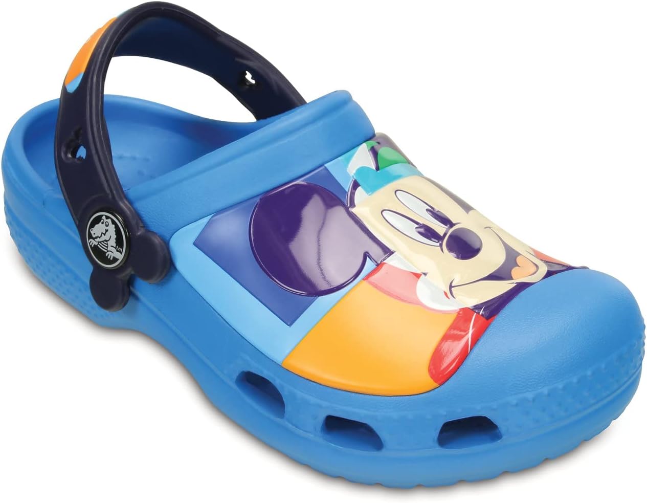 Crocs Kids' Colorblock Mickey Mouse Clog