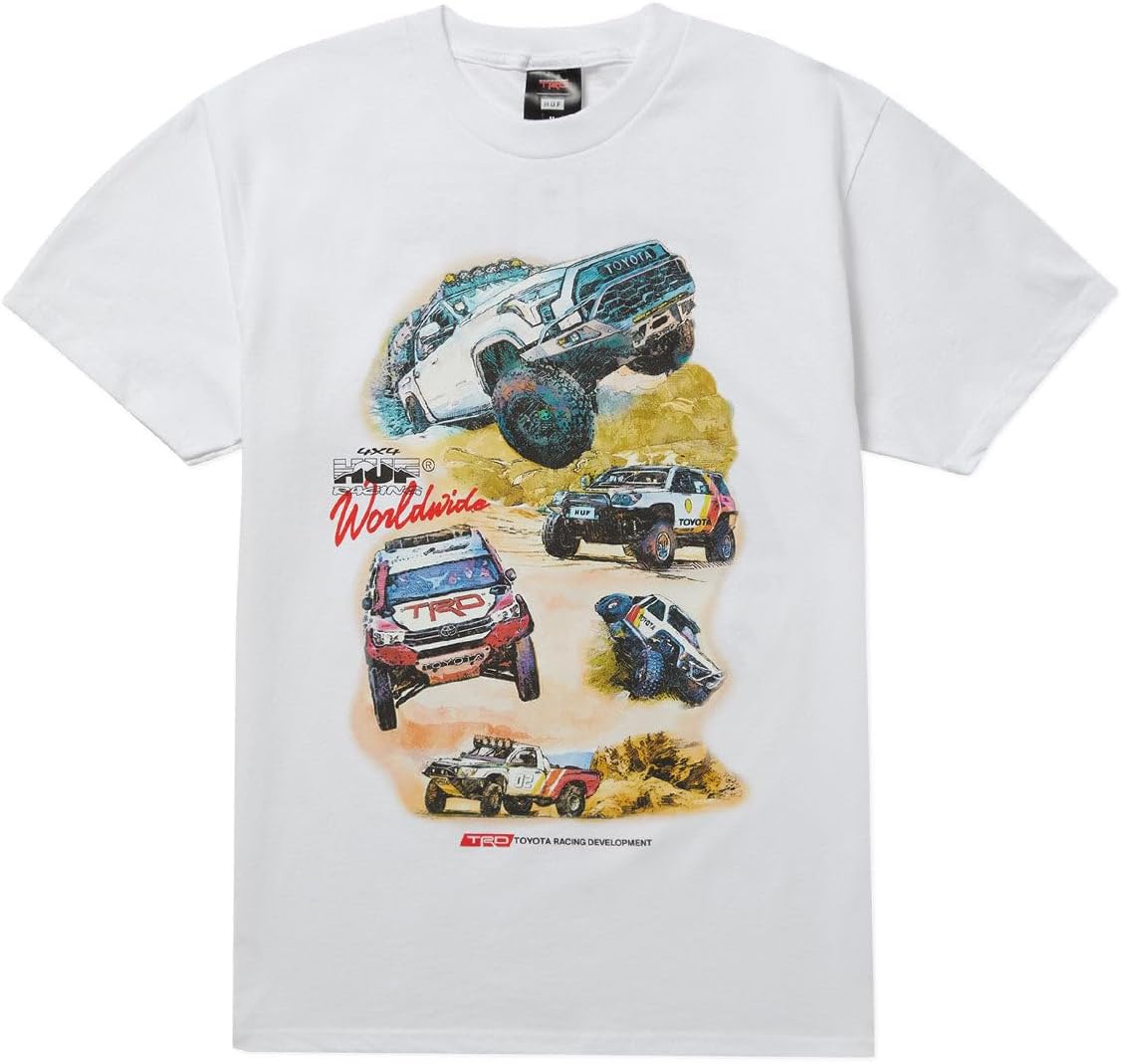 HUF x Toyota Valley Trails T-Shirt - White
