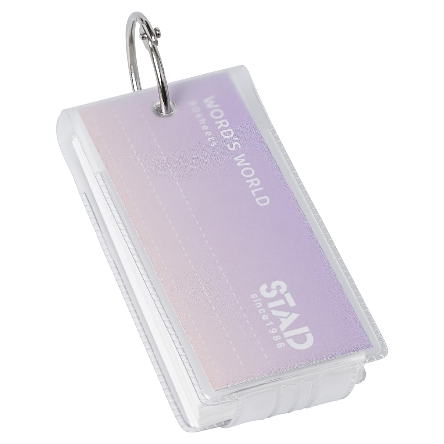 Amazon | クツワ STAD 単語カード カバー付 12個パック SC247-12P