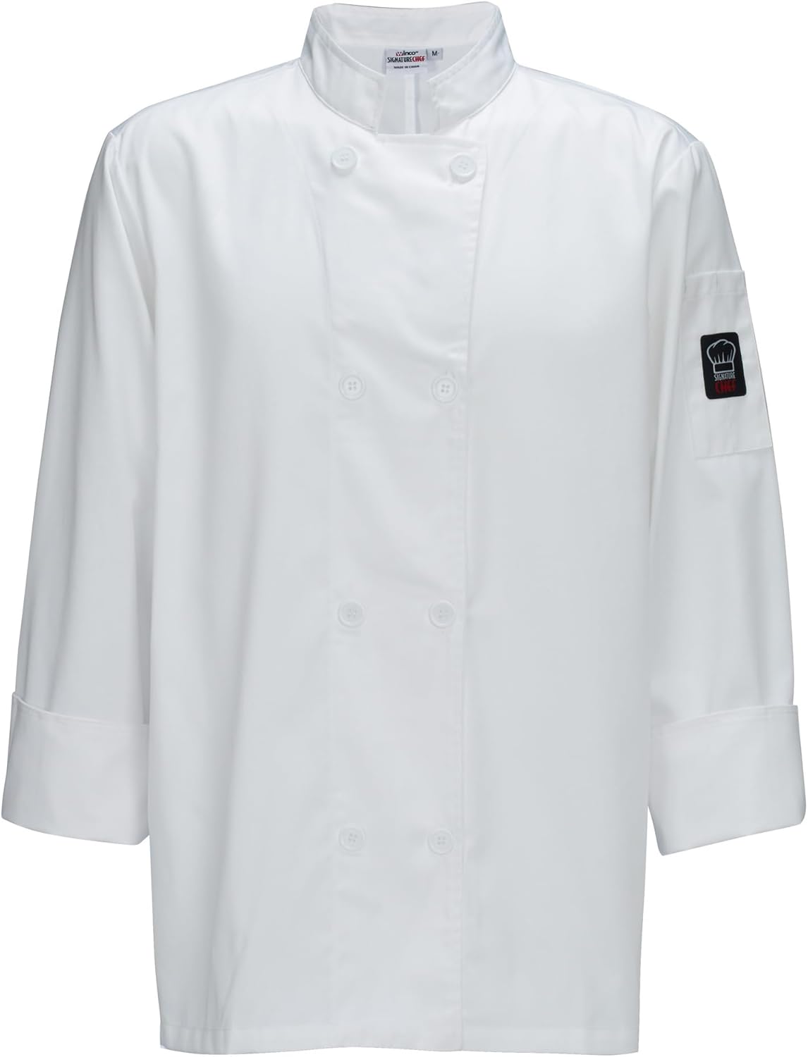WINCO Chef Jacket Black, 3XL