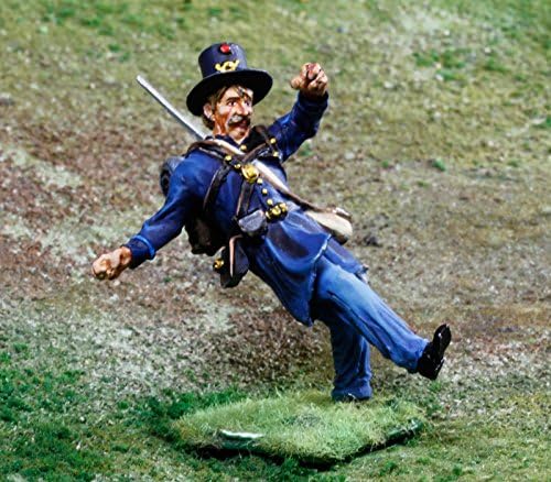 Collector's Showcase American Civil War CS00852 Union 2nd Wisconsin Iron Brigade Casualty 1:30 scale pewter