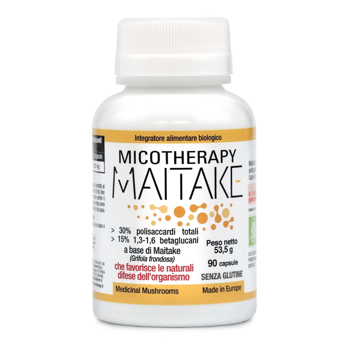 AVD REFORM | Micotherapy Maitake – Integratore a base di Maitake (Grifola frondosa) in capsule vegetali – Ideale per l’integrazione quotidiana – 90 capsule - Prodotto in Italia