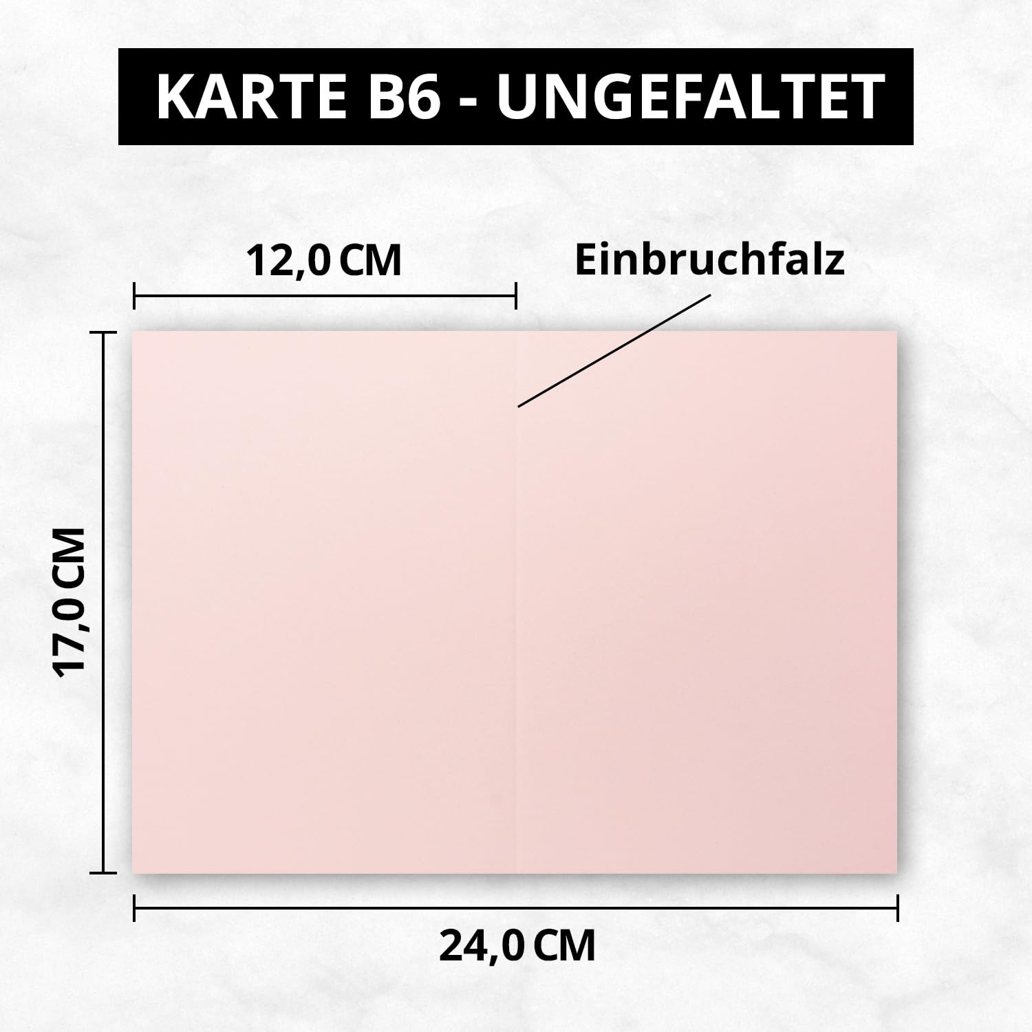Neuser FarbenFroh Set 15 Biglietti Pieghevoli DIN B6 12x17 Cm Con Buste Adesive Verde Chiaro - Carta 220 G/m², Opaca, Per Inviti, Auguri, Compleanno, Matrimonio