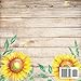 Bridal Shower Guestbook: Sunflower Rustic Wood Theme I Advice & Well Wishes For The Bride I Gift Log & Photo Book