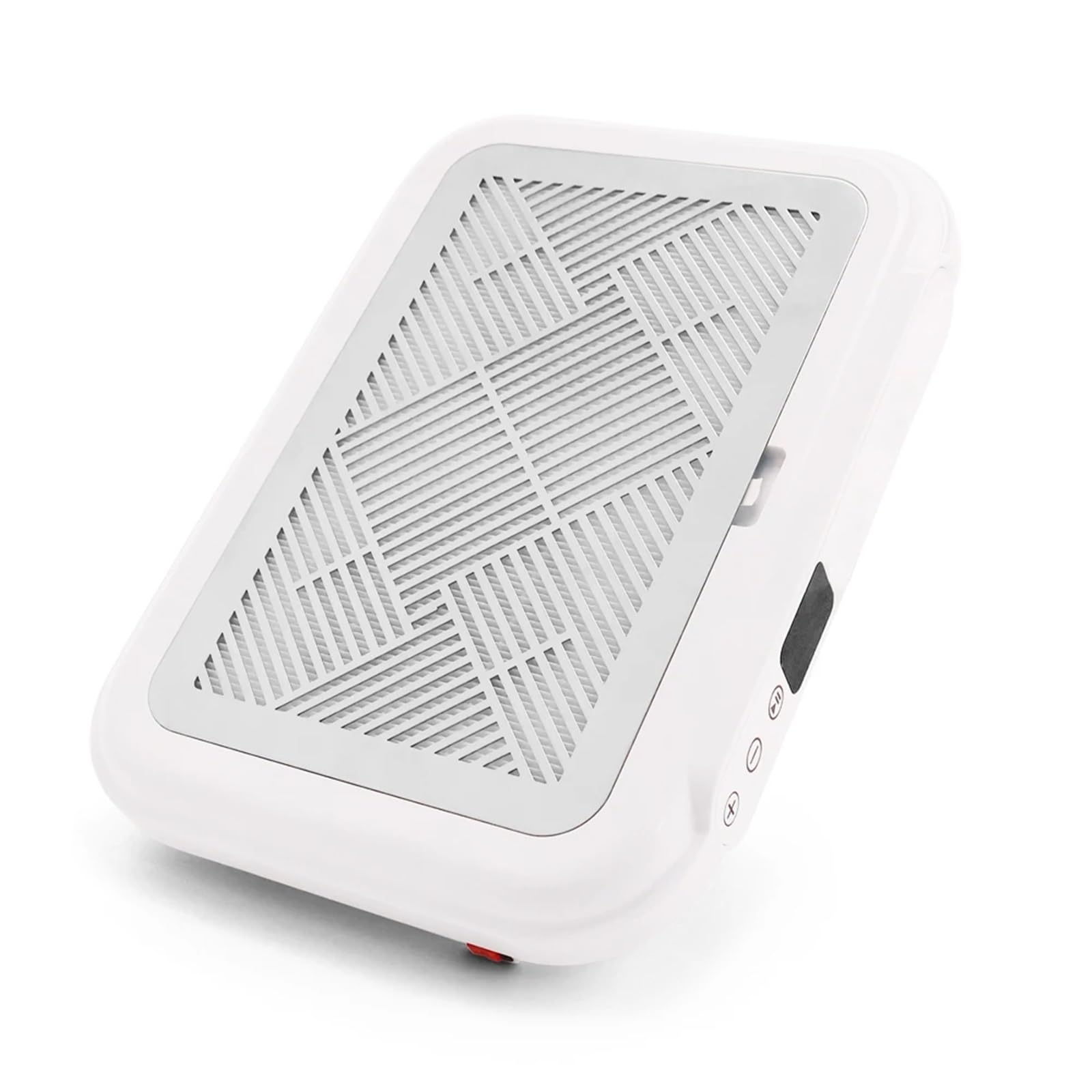 Aspirateur Ongle, Aspirateur Manucure Aspirateur à poussière fin et silencieux, vitesse réglable, 170 W, aspiration puissante de 4500 tr/min, avec filtre réutilisable(Black,E)