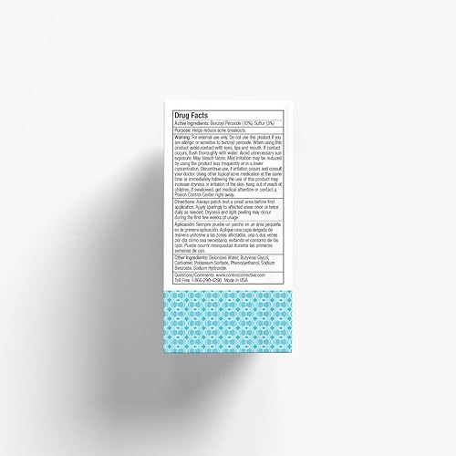 Miniatura 9 de CONTROL CORRECTIVE Clear Med 10 loción de tratamiento del acné mata las bacterias del acné y ayuda a limpiar y controlar los brotes  25 oz