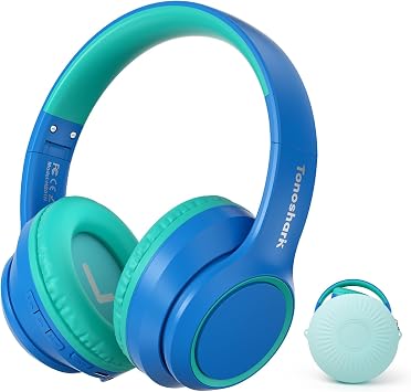 TONOSHARK Kids Bluetooth Headphones with ANC for School Travel Gift