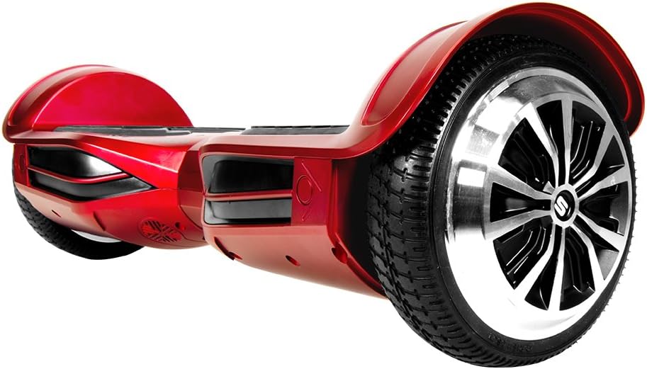 Swagtron T380 App-Enabled Hoverboard with Bluetooth Speaker & Lights, Gold