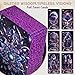 BQLXBABLT Tarot Cards Deck for Beginners with Guide Book Pretty Unique 400GSM Thick Purple Rose (Original) Tarot Oracle Cards with Embossed Edge Standard Size (4.75 * 2.75 in)