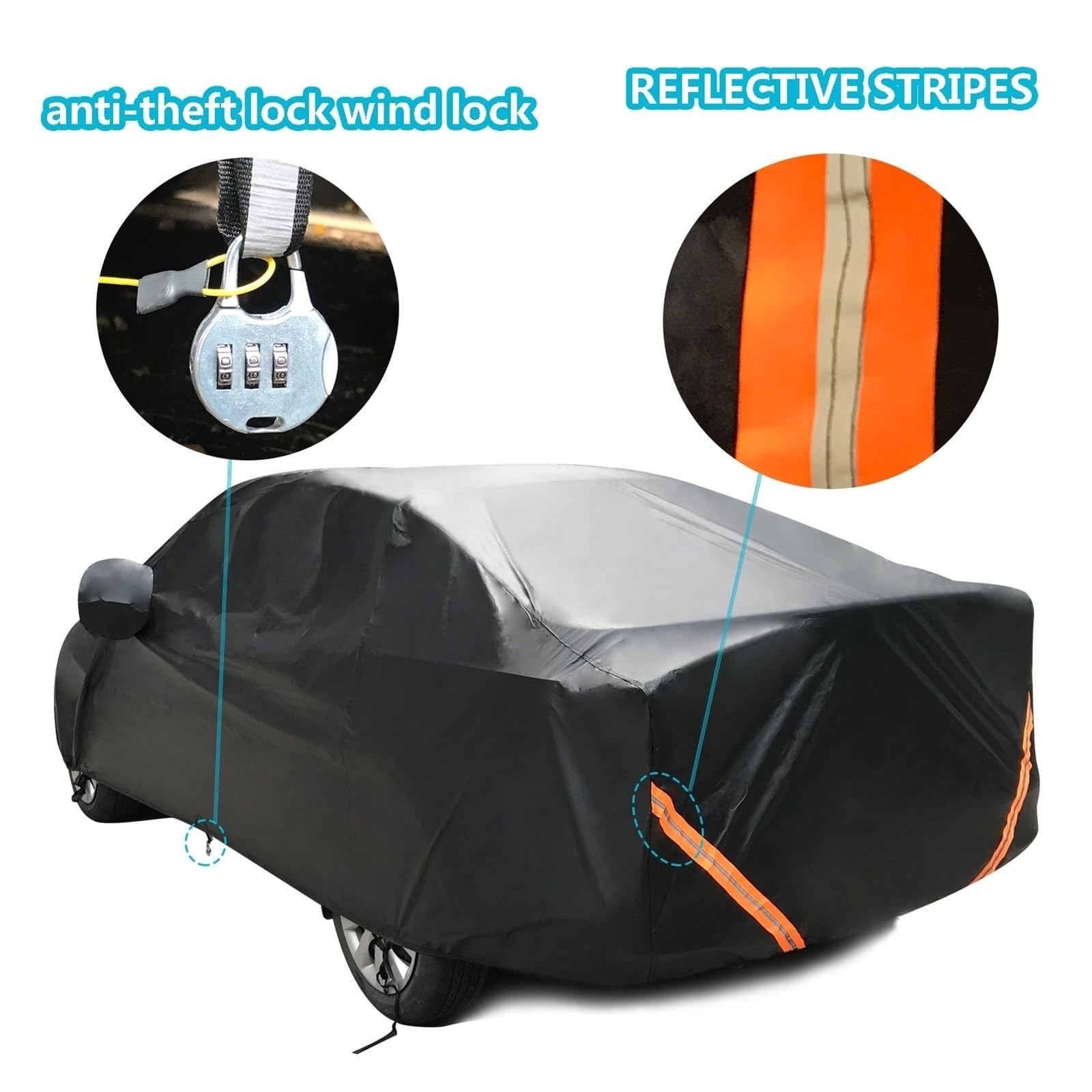 Car Cover For Toy𝐨ta Camry XV70 2017-, Outdoor Full Cover - View #6