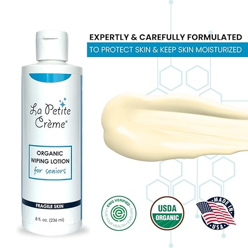 Miniatura 6 de Loción limpiadora francesa prémium para personas mayores, alternativa a las toallitas húmedas, loción para incontinencia, hidratante y limpiador de