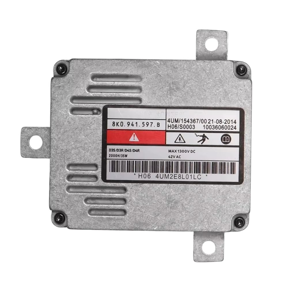 Llyixuai One Color 1Pcs 8K0941597 Xenon Hid Headlight D3s D3r Ballast 8K0941597b Control Module 10036060024 For Q7 2010 2011 2012 2013 2014 Control Module