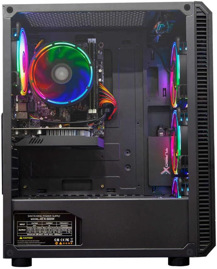 Turbox Tx5261 Intel i5 3470 16GB Ram 256GB SSD 4GB RX560 23.6 inç Curved Oyuncu Masaüstü Bilgisayarı - Görsel 4