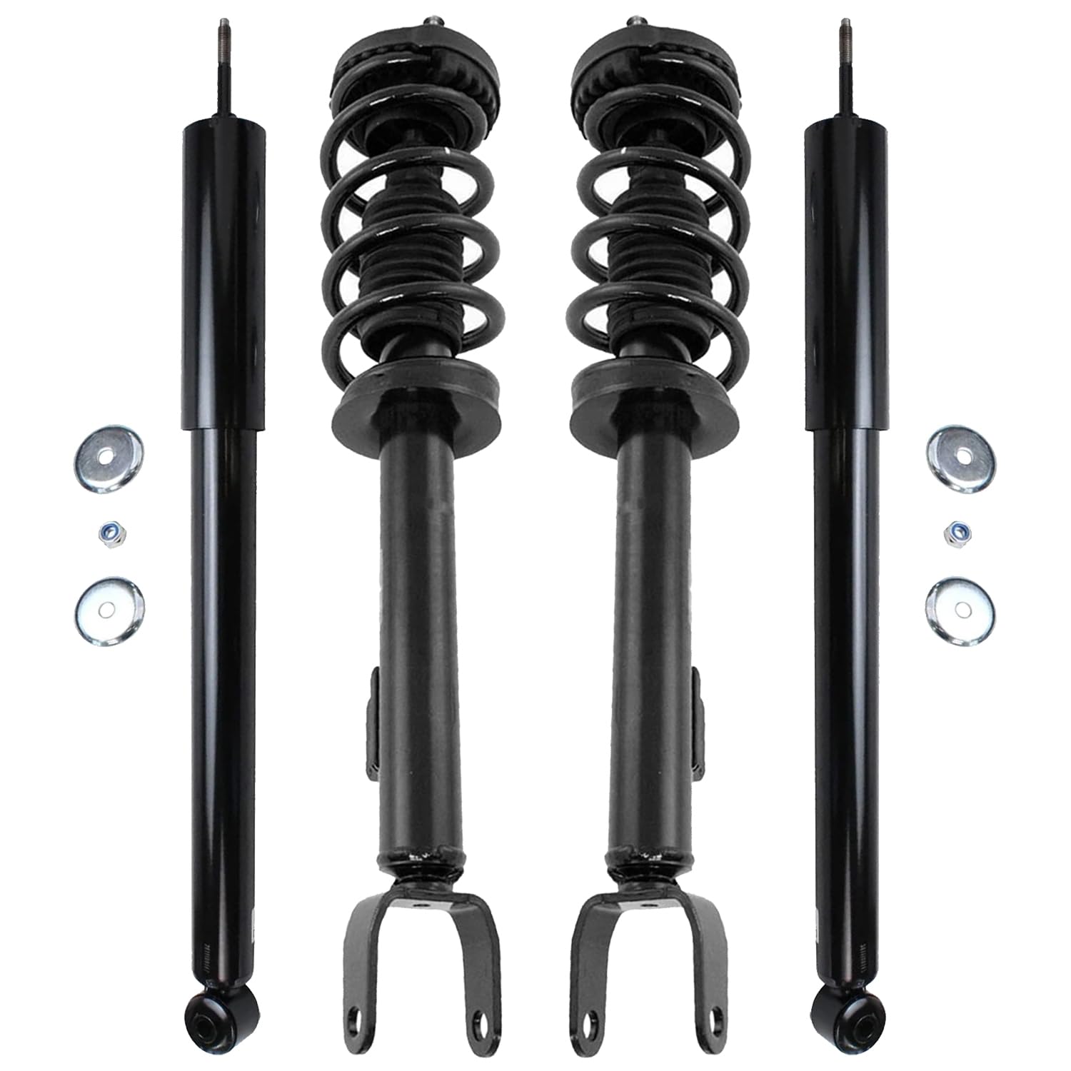 Front Struts & Rear Shock Absorbers Replacement for RWD 2012-2023 Chrysler 300 2012-2018 Dodge Challenger 2011-2022 Charger 5.7L - 272665 5797 (4pcs)