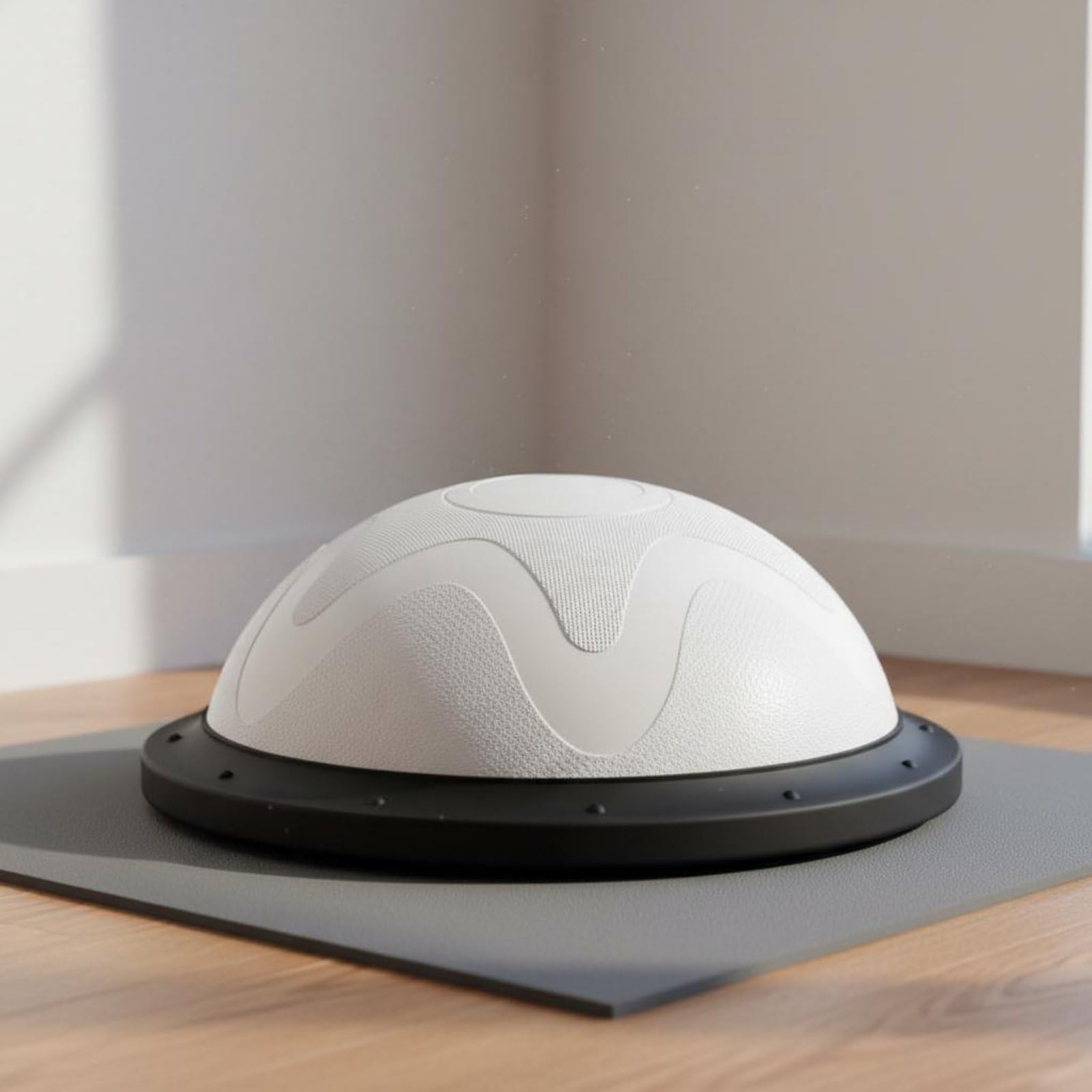 Palla Semisferica Spessore Extra Palla Equilibrio Semisferica Portatlta Half Balance Ball per Palestra, Blu, Blu