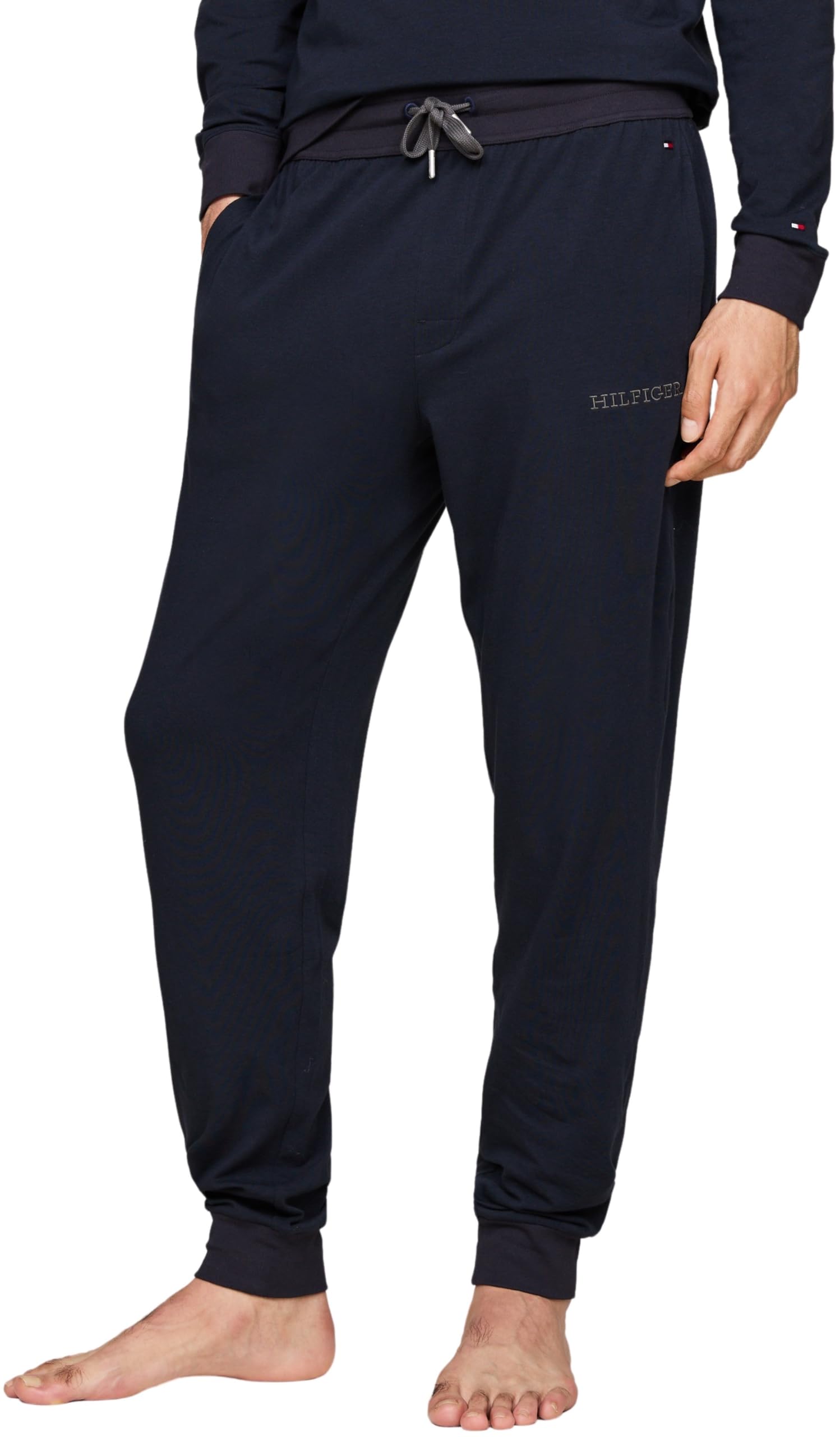 Tommy Hilfiger Men’s Jogging Bottoms, Blue (Desert Sky), XL