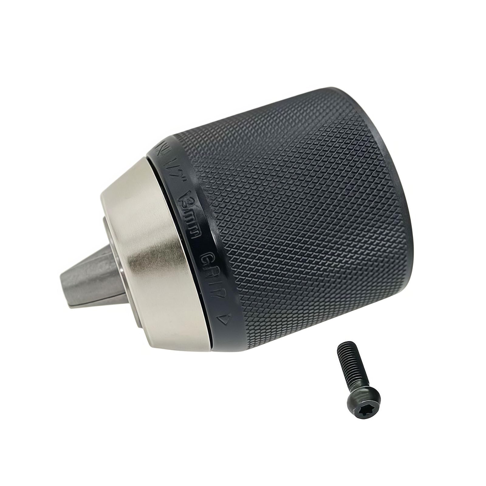 KIMGU Keyless Chuck, Replace for DeWALT DCD797 DCD792 DCD791 DCD790 DCD796 DCD795 Cordless Drill, Includes N092854 1/4''-28 Left Hand Chuck Screw