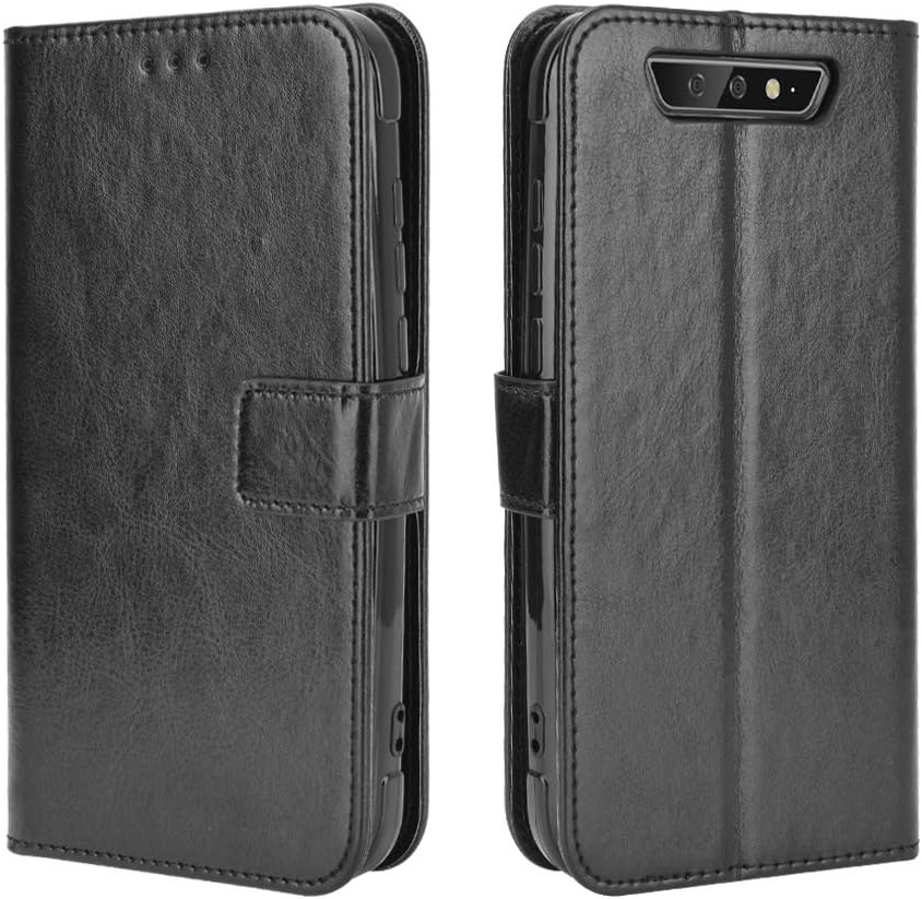 BaiFu Wallet Case for Blackview BV5500, Retro Style Wallet Magnetic Cover with Credit Card Slots and Flip Stand