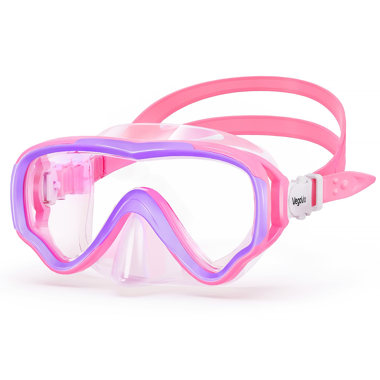VegoVia Kids Swim Goggles with Nose Cover