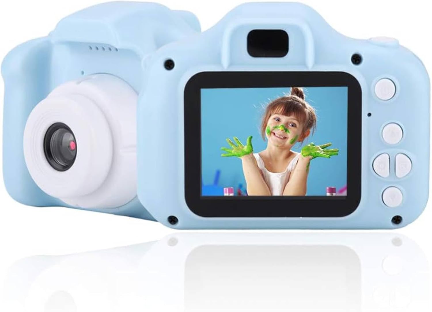 Zopsc Small Digital Camera for Children Kids Toy Camera with Photo/Video Function HD 1080P Camera with 2.0 inch IPS Color Screen Support up to 32G Memory Card
