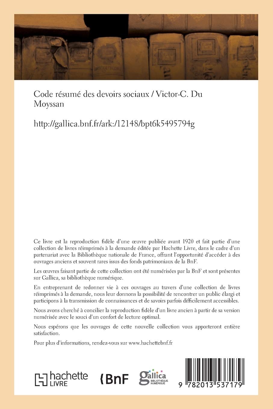 Code résumé des devoirs sociaux (Sciences Sociales)