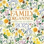 Emma Bridgewater Wildflowers (Week To View) Wall Planner 2025 (PFP)