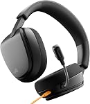 Glorious GHS Eternal - Casque de jeu stéréo pour PC, PS5, PS4, Xbox, Commuter - Conducteurs à angle tuméfié personnalisés, micro amovible en cristal réglable, 3.5mm - Durable, toute la journée / nuit confort - blanc