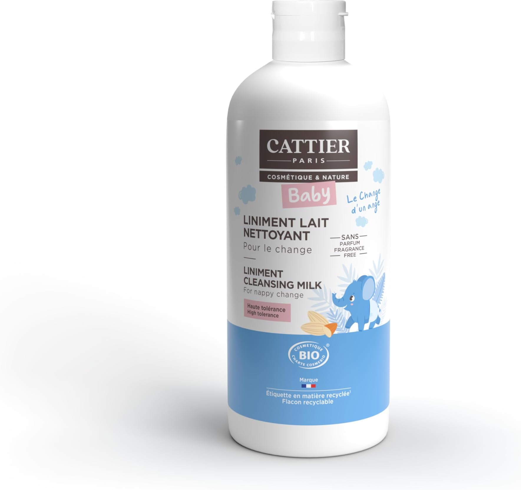 Cattier Baby Hypoallergenic Liniment Cleansing Milk for Nappy Change 200ml