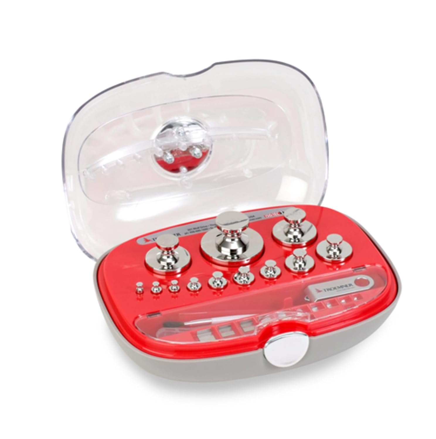 Troemner 7221-3T (2) 200 g-1 mg Class 3 Analytical Set w/Traceable Cert