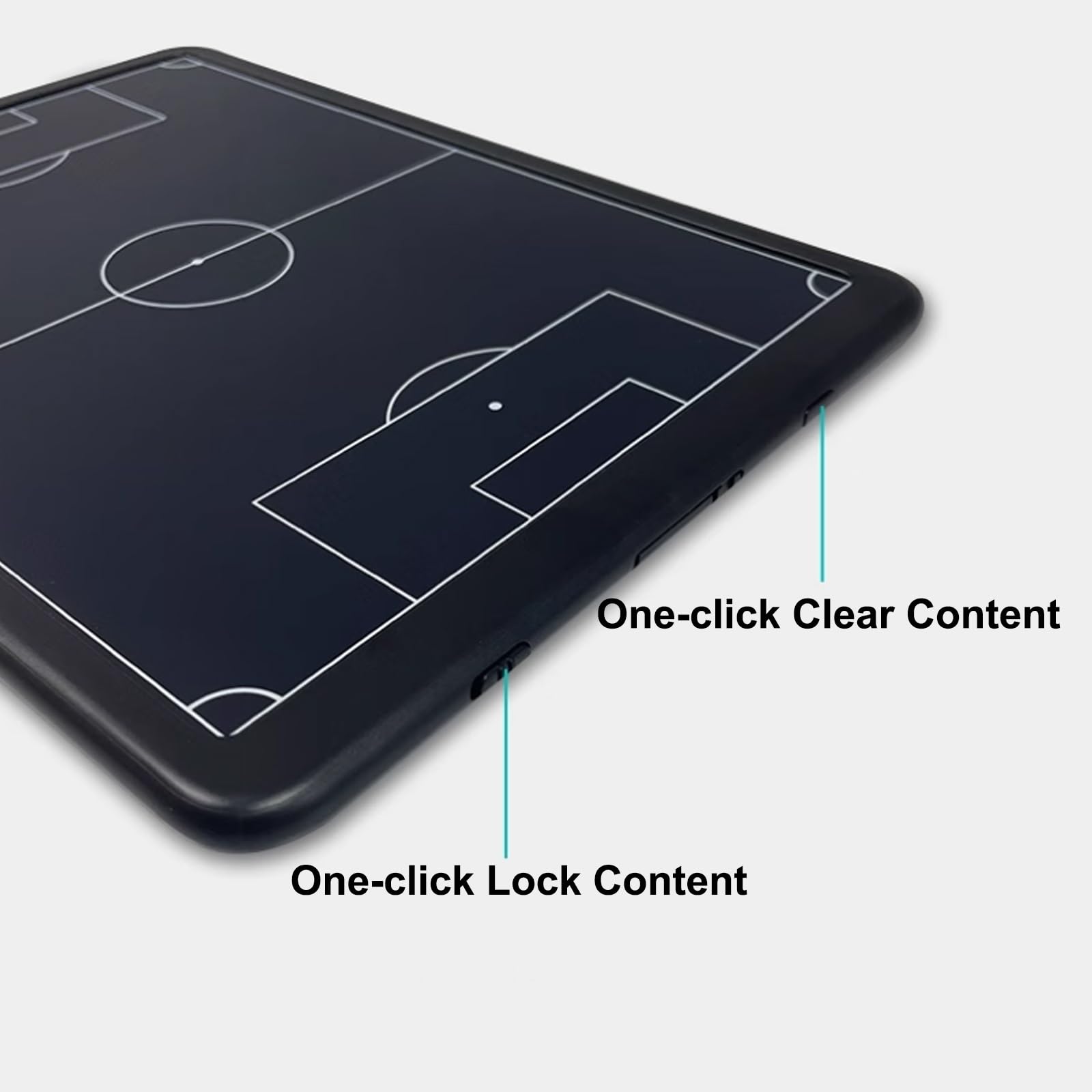 Lavagna Calcio, Lavagnetta Strategie, Cartella Tattica per Allenatore di Calcio, Lavagna Calcio Allenatore con Penna Magneti, per Calcio, Calcio, Set Completo di Lavagna della Squadra