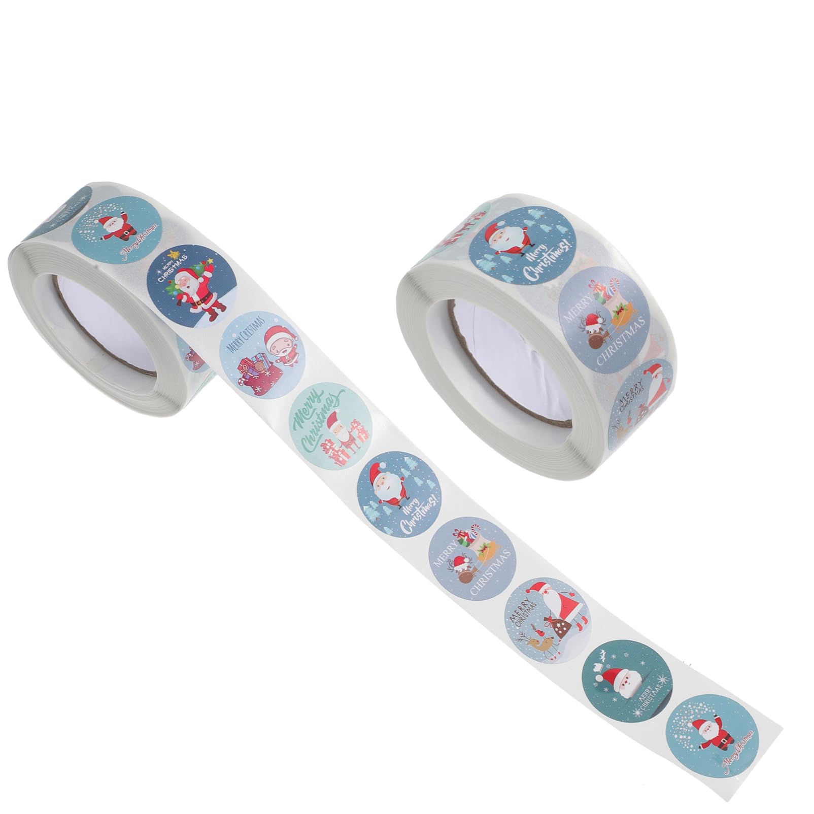 Ciieeo 6 Adesivi Natalizi Decorazioni Festive Per Buste Regali e Biglietti Di Auguri Etichette Di Natale Con Design Unico e Facile Applicazione Perfetti Per Feste Invernali