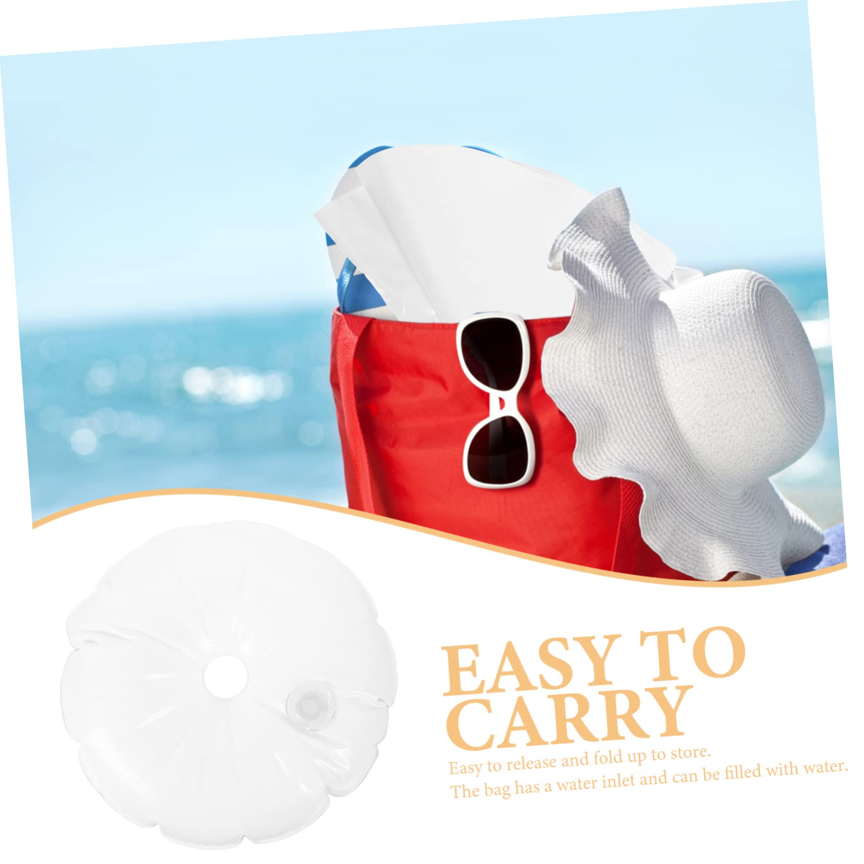 Pied De Parasol Extérieur Monshop Base De Lestage Pied Parasol En Plastique À Remplir Protection Support Pour Parasol Extérieur