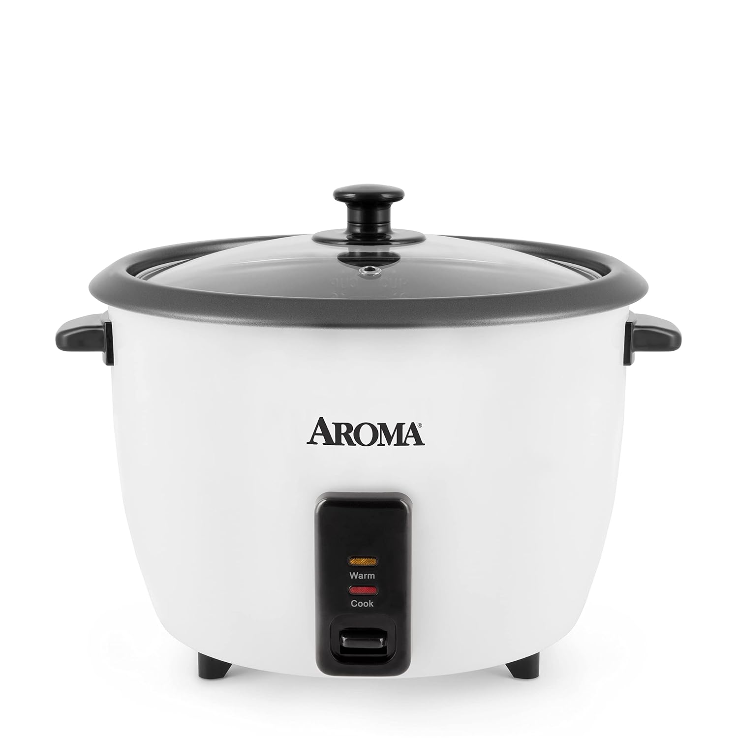 Aroma Housewares 32-Cup Cooked 16-Cup UNCOOKED Pot Style Rice Cooker ARC-7216NG White