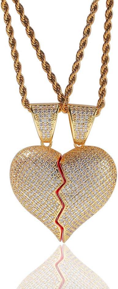 Simulated Diamond Hip Hop Necklace 