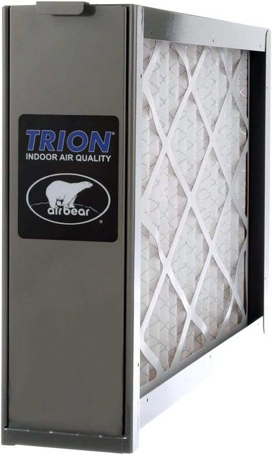 Trion 455602-227 - Air Bear Supreme 20x20x5 Media Air Cleaner- MERV 8, Warm Grey