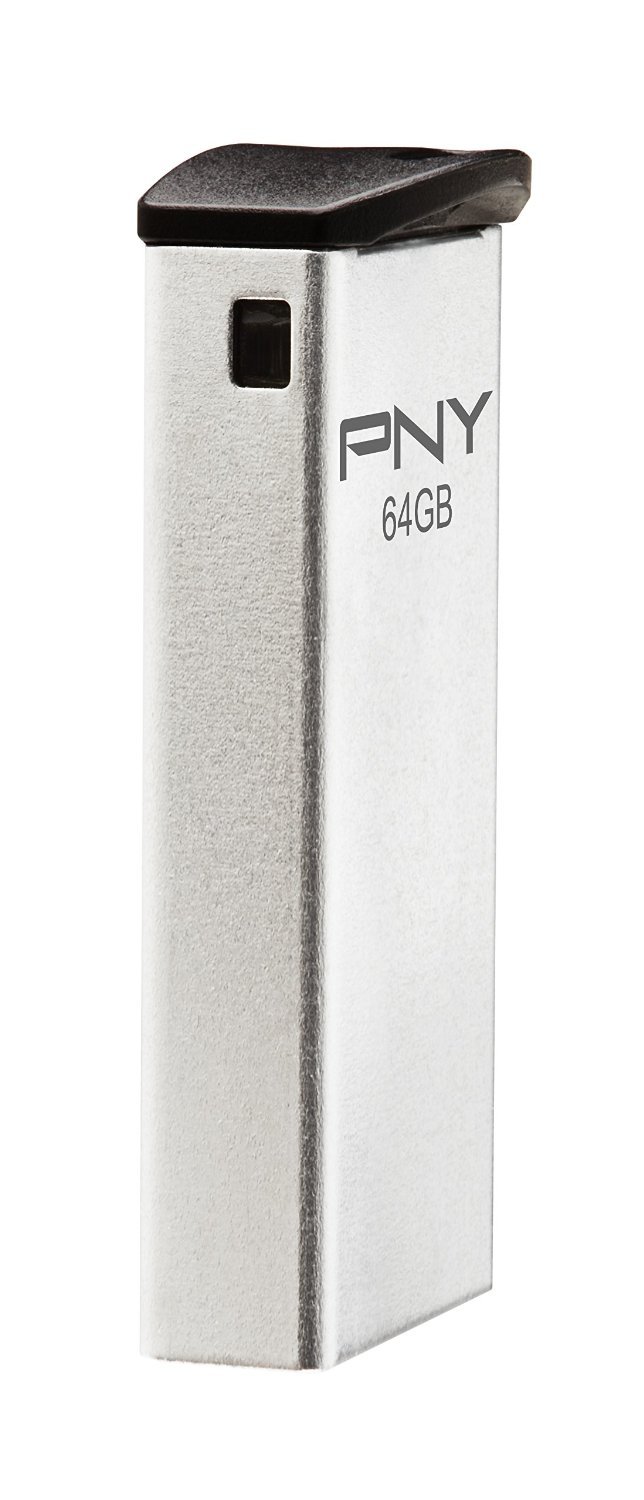 PNY Metal Attache 32GB USB 2.0 Flash Drive - P-FDU32G/APPMT2-GE