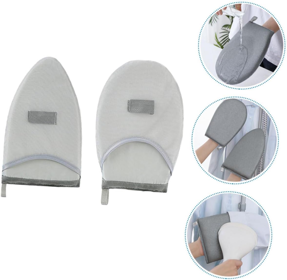 HEALLILY 10pcs Ironing Mitts Garment Steamer Gloves for Safe and Efficient Ironing Compact Handheld Design for Easy Storage and Travel for Home Use