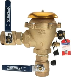 Febco 765 Bronze Pressure Vacuum Breaker Backflow Preventer 1-1/2" Inlet