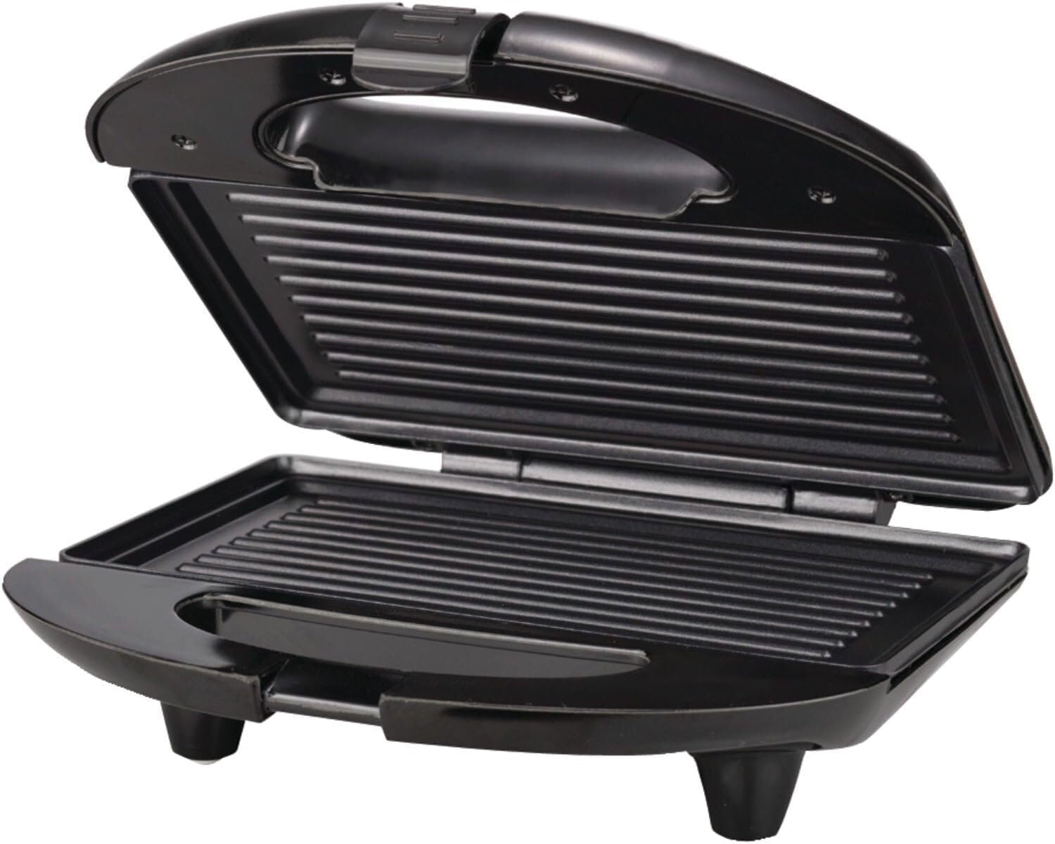 For Brentwood Non Stick Panini Press Sandwich Maker 750W Black Countertop Grill
