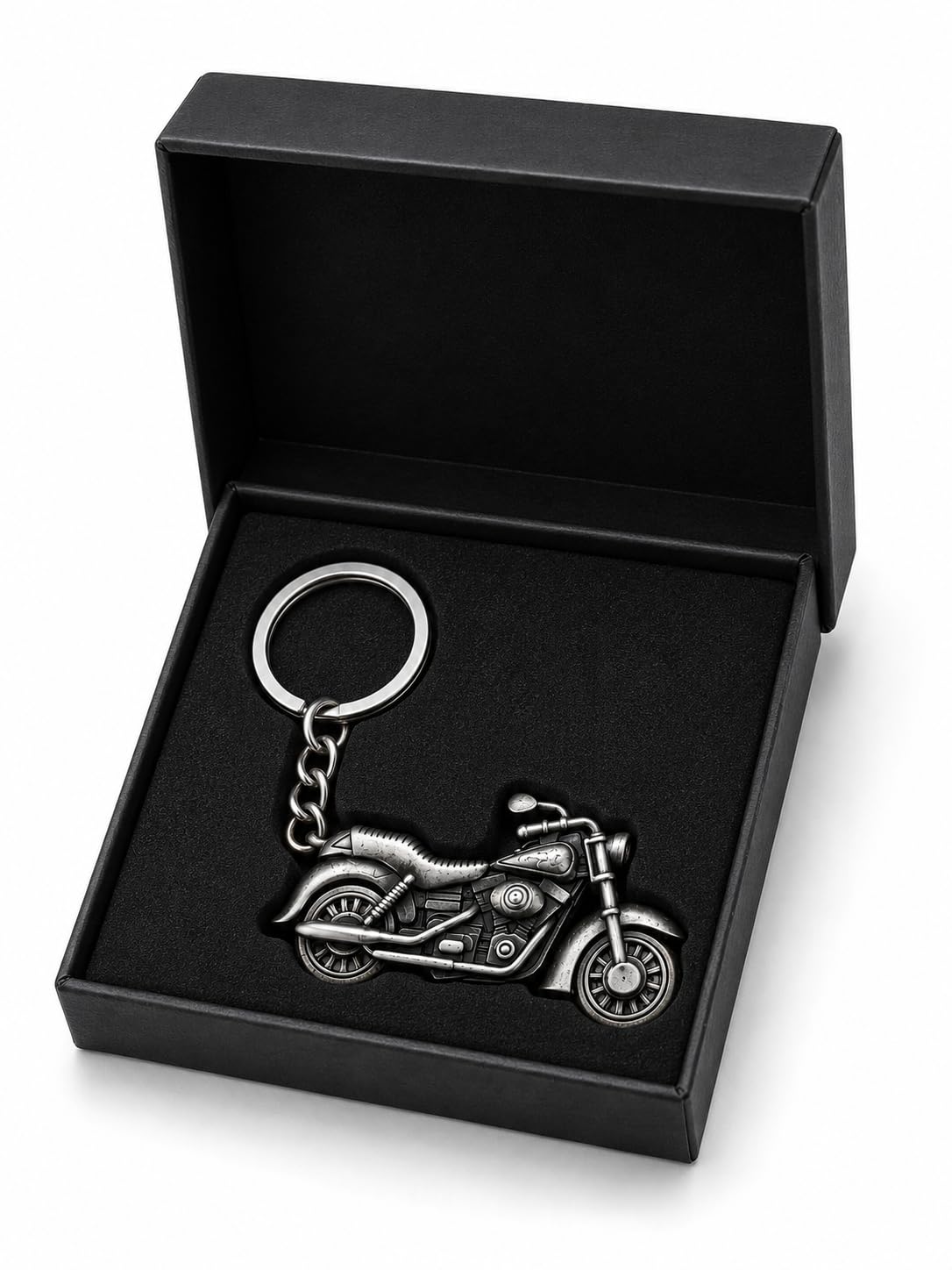 Stylish Metal Royal Bullet Antique Bike Key Chain (Pack of 1)-image-14