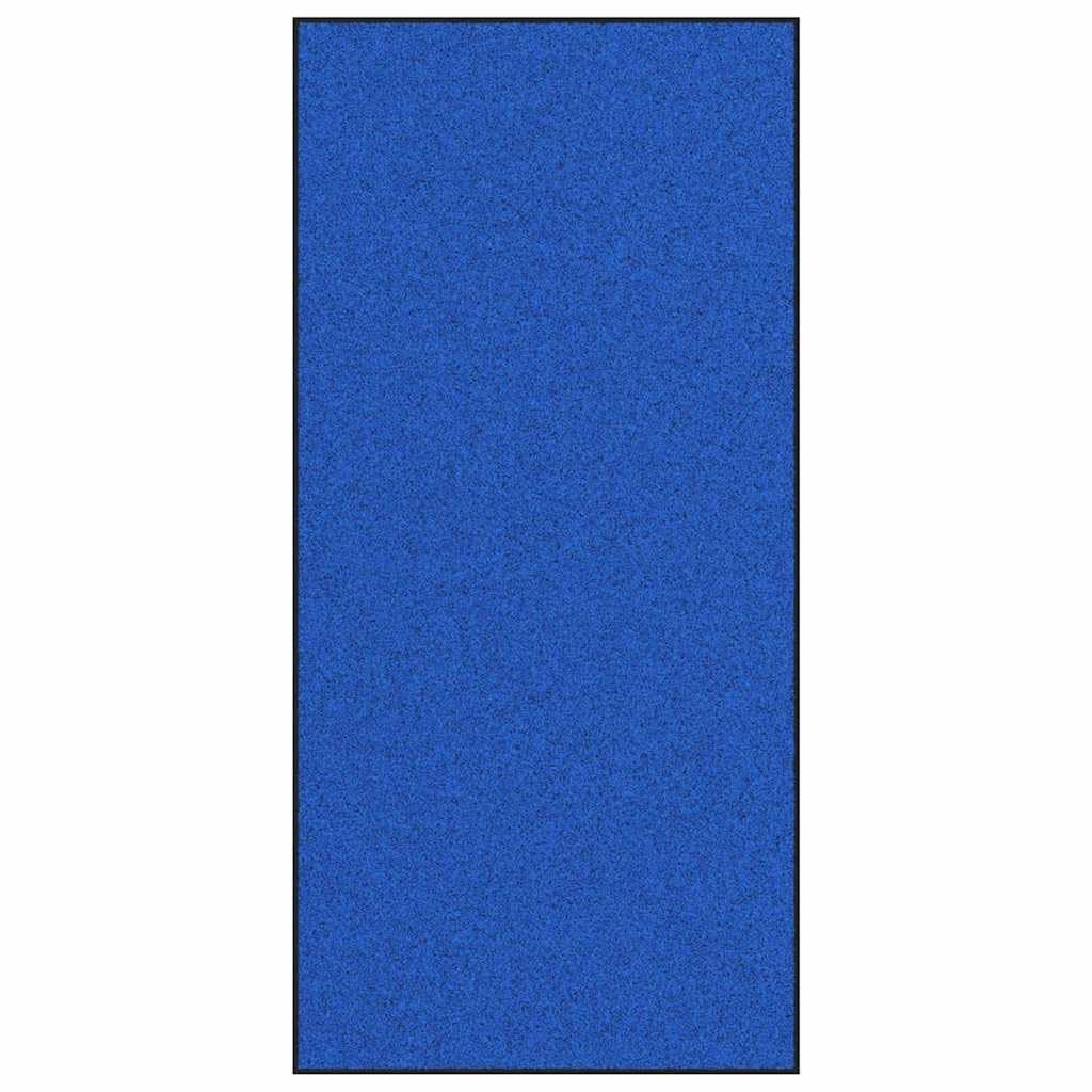 Tapis d'entrée bleu et noir pour sublimer votre patio et couloir