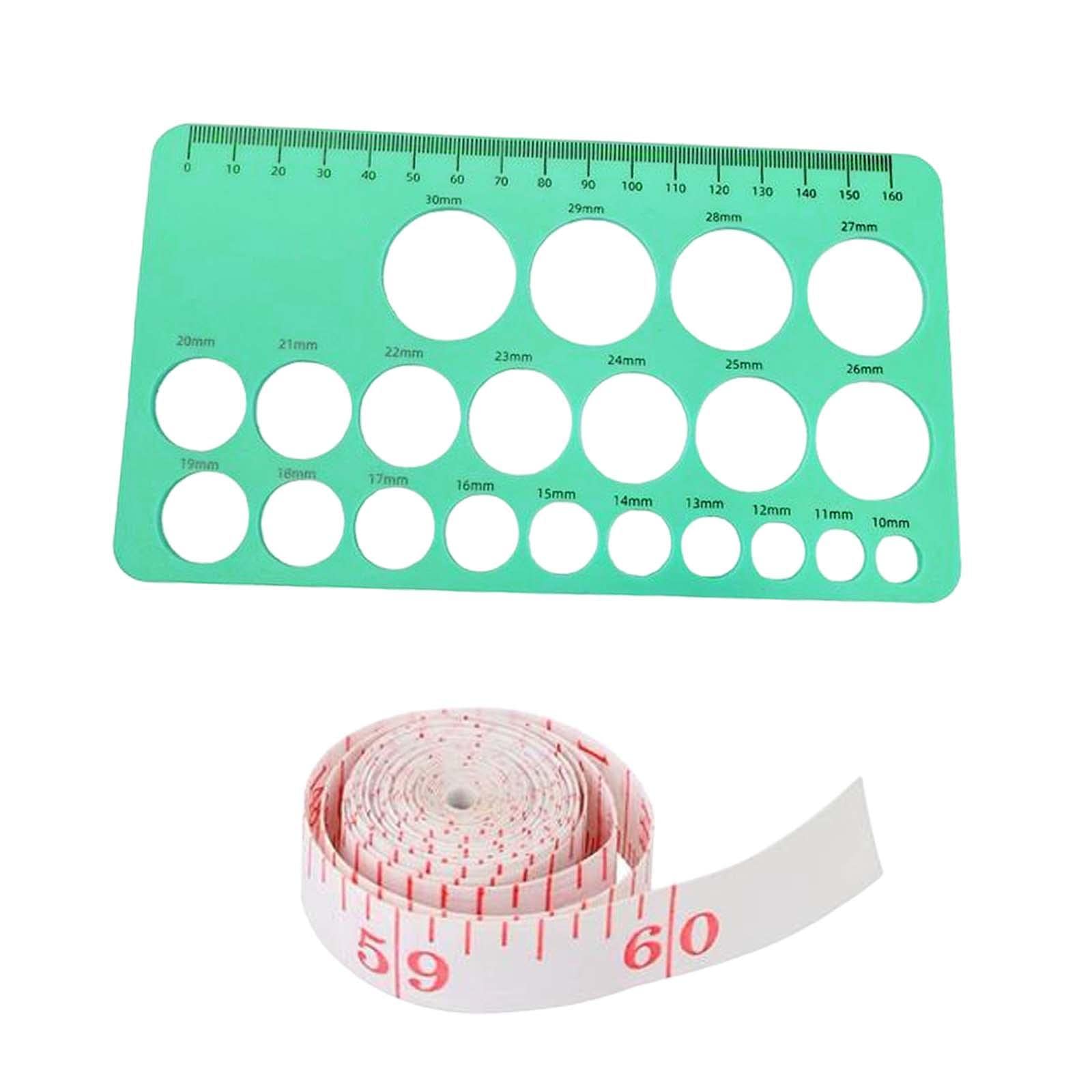 ATORSE™ Nipple Rulers for Flange Sizing Flange Size Measure Portable Reusable Soft Green|Baby | Feeding | Cups, Dishes & Utensils | Utensils-image-47